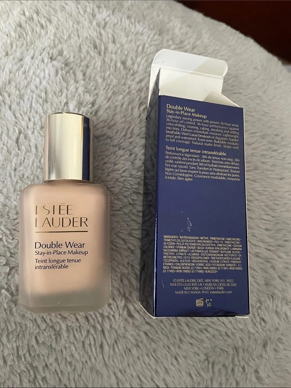 Estee Lauder Double Wear Foundation - Cool Bone (1C1) Beige Shade